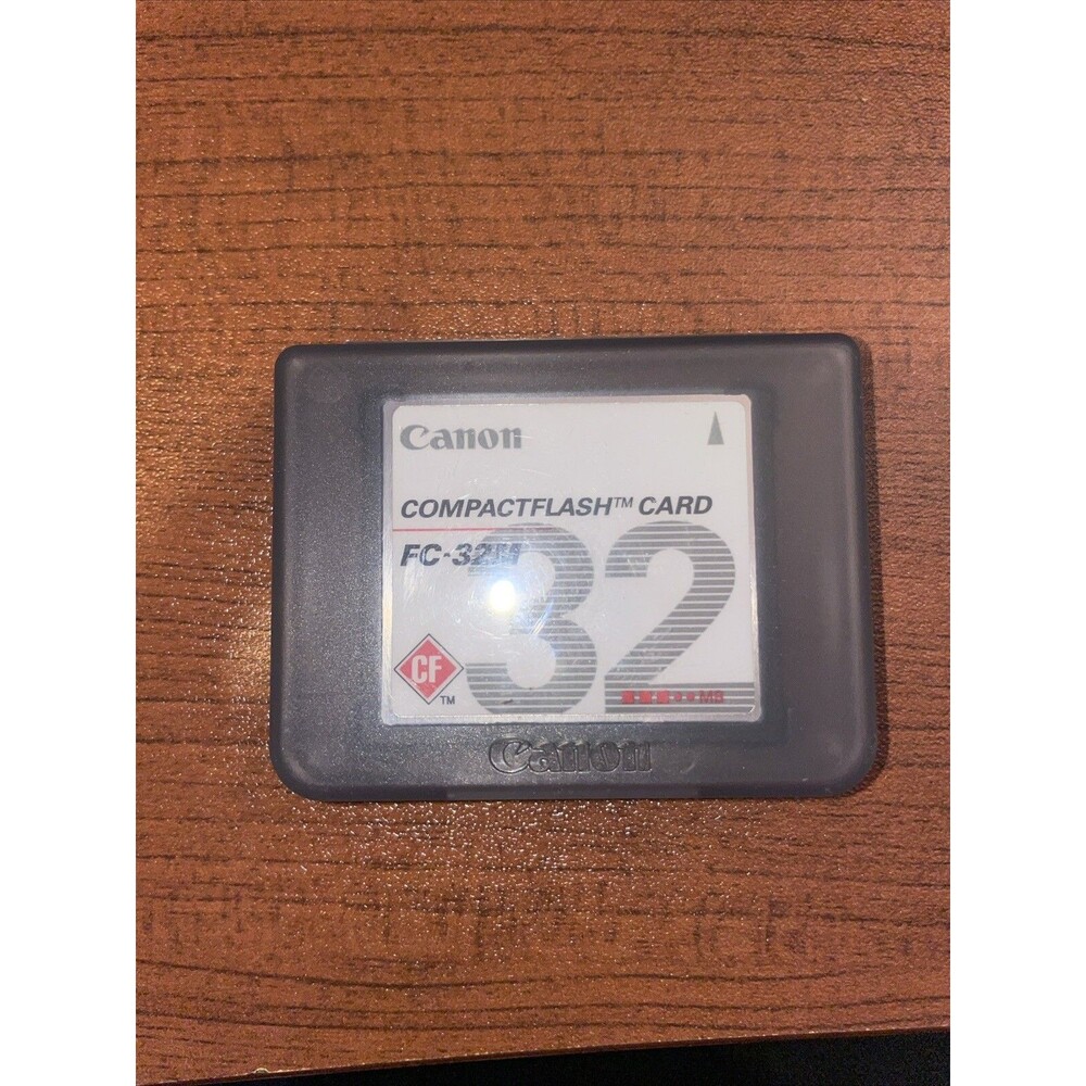 Canon Compactflash Memory Card FC-32M 32MB Camera